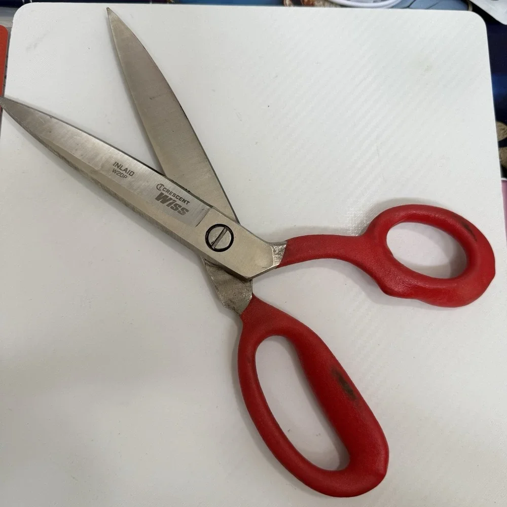 Crescent Wiss INLAID W20P Heavy Duty Shears Red Handle 9